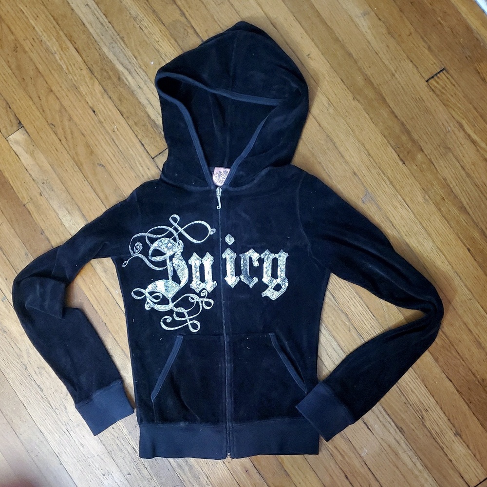 Juicy culture zip up hoodie xs